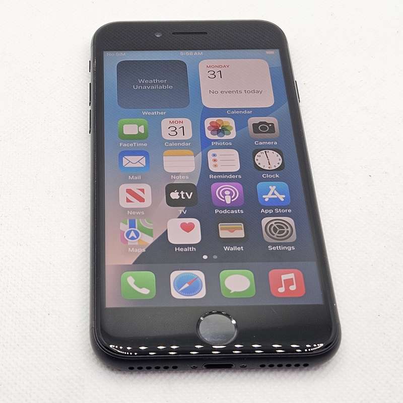 iPhone SE 2020 64GB Home Button Not Working Black