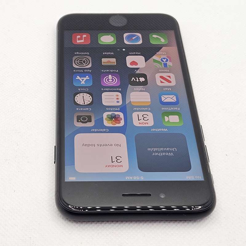 iPhone SE 2020 64GB Home Button Not Working Black