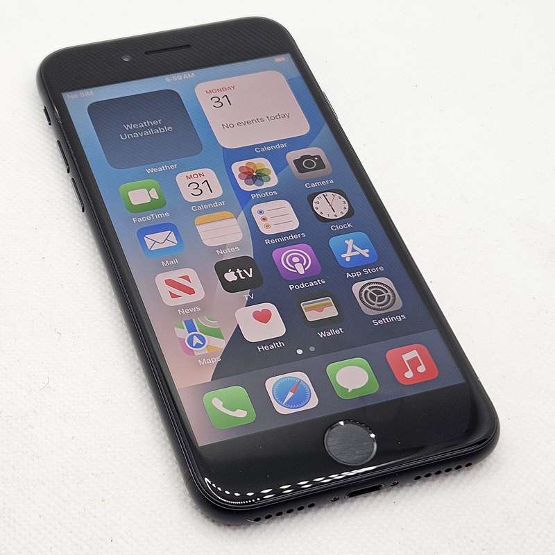 iPhone SE 2020 64GB Home Button Not Working Black