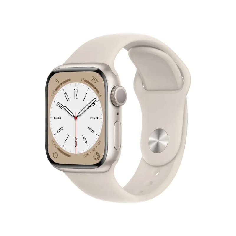 Apple Watch Series 8 41mm GPS Only Silver/Starlight (6 Month Warranty)