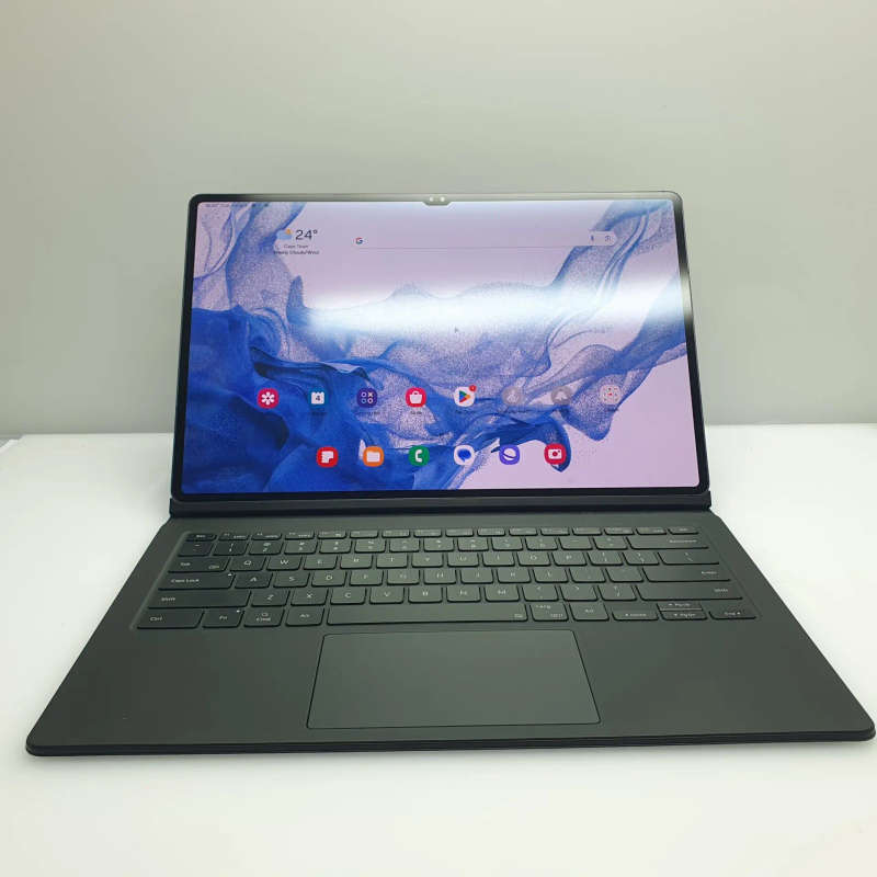 Samsung Galaxy Tab S8 Ultra 256GB (WiFi and Cellular) Graphite (12 Month Warranty) + Keyboard Cov...