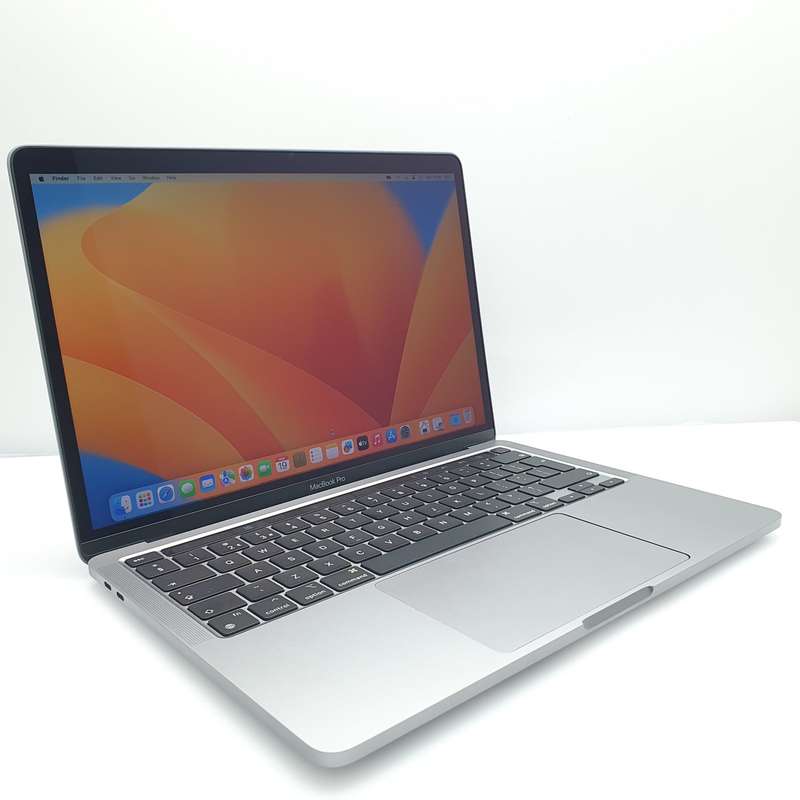 MacBook Pro 13-Inch "M1" 8 CPU/ 8 GPU (2020) 8GB RAM 256GB SSD Silver (12 Month Warranty) - Inter...