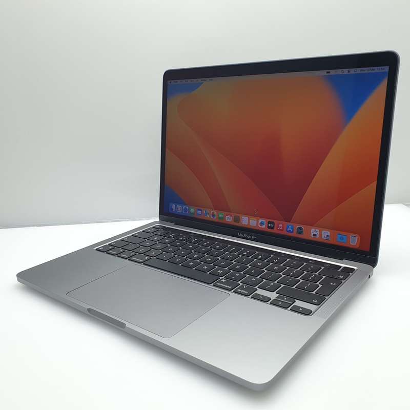 MacBook Pro 13-Inch "M1" 8 CPU/ 8 GPU (2020) 8GB RAM 256GB SSD Silver (12 Month Warranty) - Inter...
