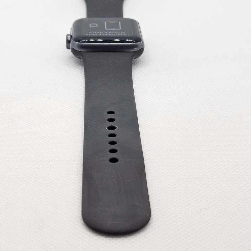 Apple Watch Series 3 42mm GPS Only Space Gray - Dark Brown Straps