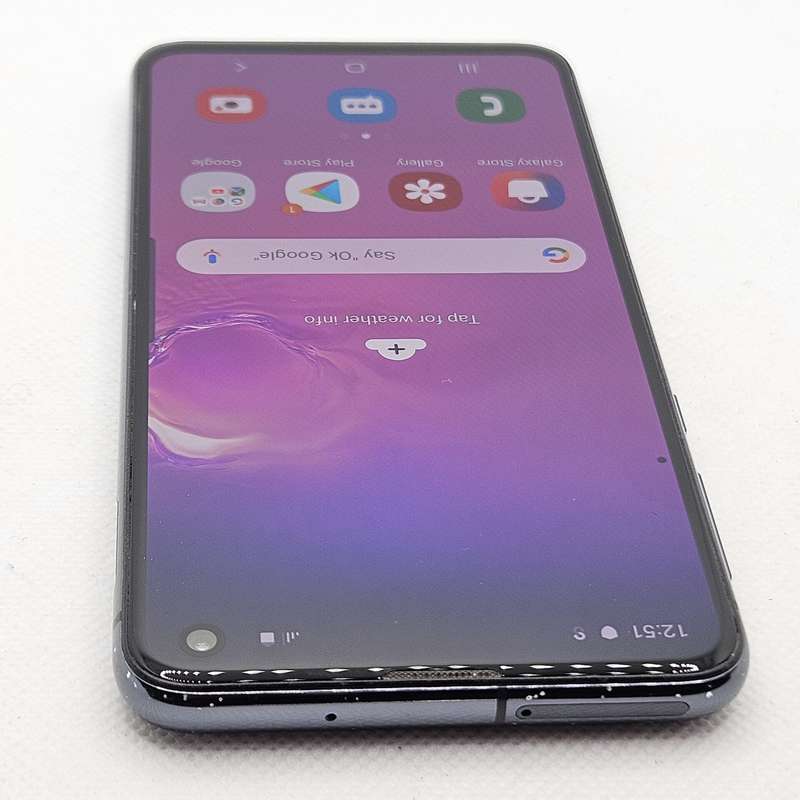 Samsung Galaxy S10e 128GB Cracked Casing Prism Black
