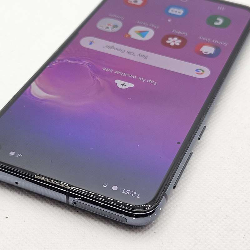Samsung Galaxy S10e 128GB Cracked Casing Prism Black