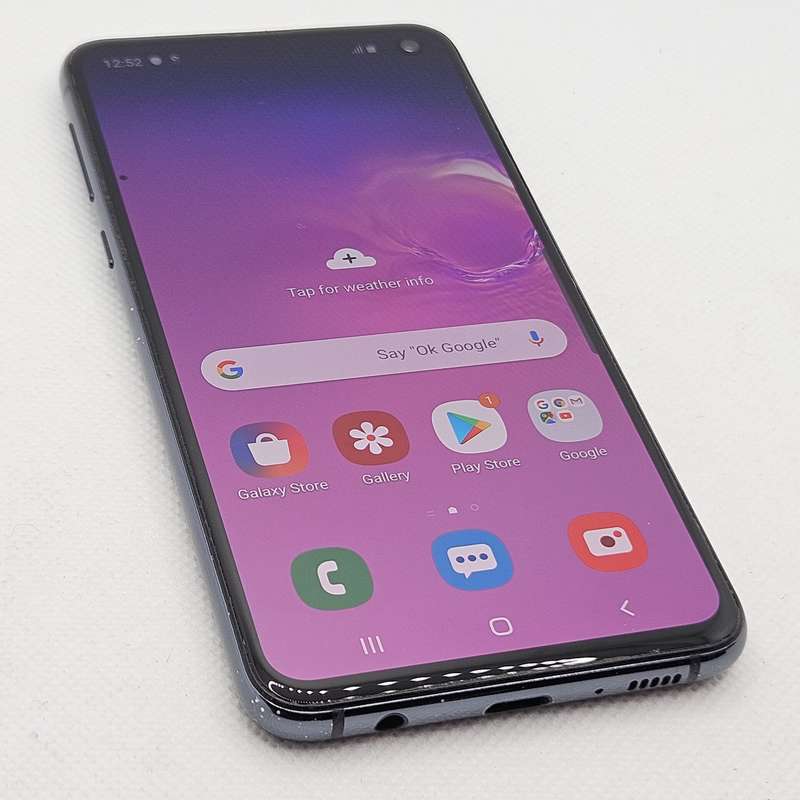 Samsung Galaxy S10e 128GB Cracked Casing Prism Black