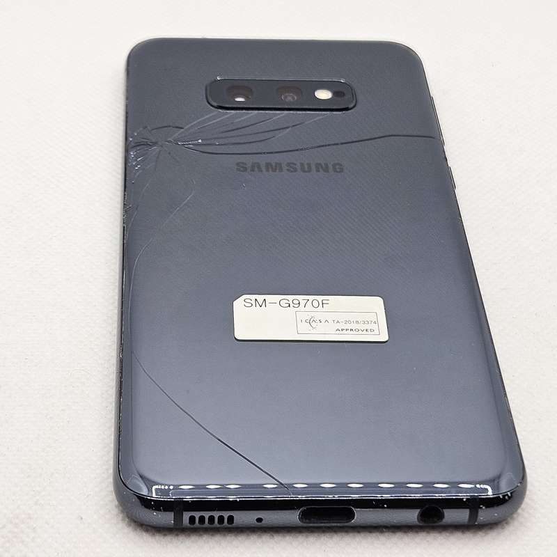 Samsung Galaxy S10e 128GB Cracked Casing Prism Black