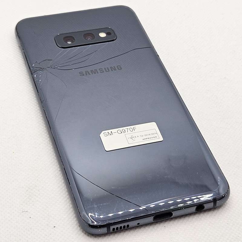 Samsung Galaxy S10e 128GB Cracked Casing Prism Black