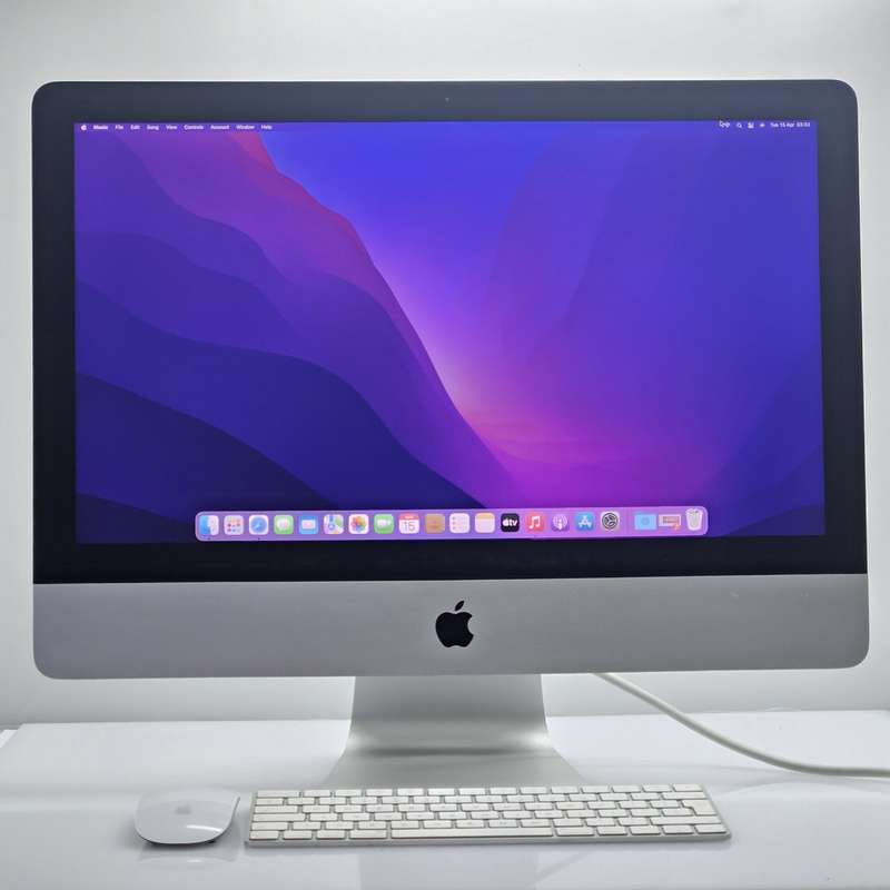 iMac 21.5-Inch "Core i3" 3.6GHz (Retina 4K, 2019) 8GB RAM 1TB HDD Silver (12 Month Warranty) + Bu...