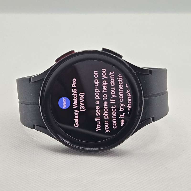 Samsung Galaxy Watch 5 Pro 45mm LTE Black Titanium (6 Month Warranty)
