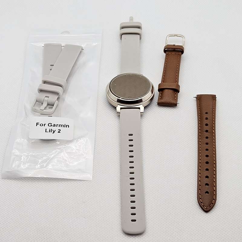 Garmin Lily 2 Classic 35mm Silver (6 Month Warranty) - Mint Condition