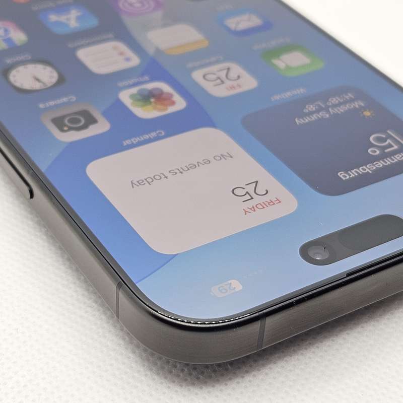 iPhone 16 Pro Max 256GB Black Titanium (12 Month Warranty)  Mint Condition