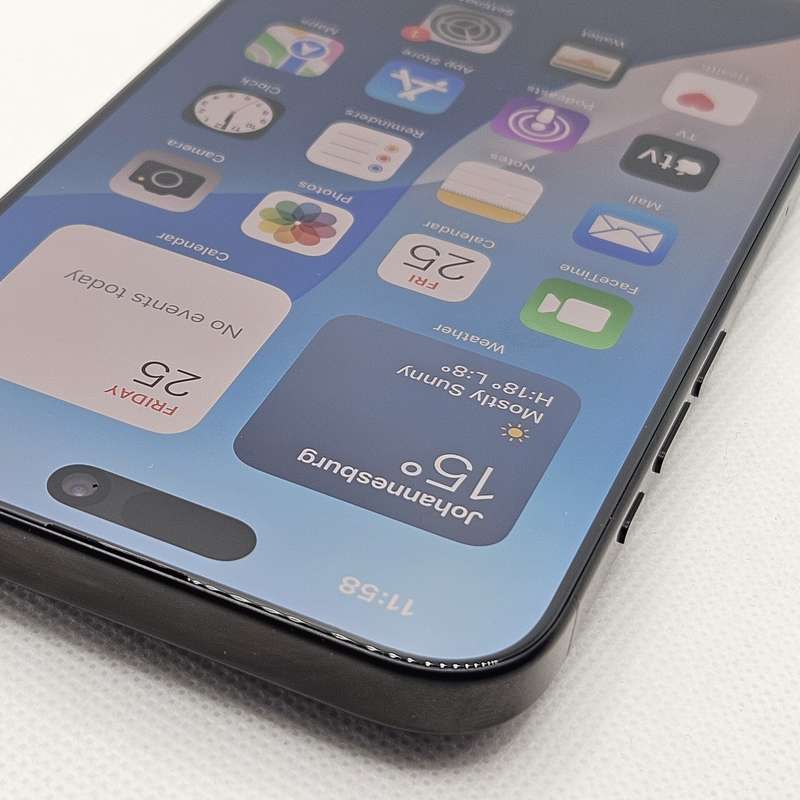 iPhone 16 Pro Max 256GB Black Titanium (12 Month Warranty)  Mint Condition