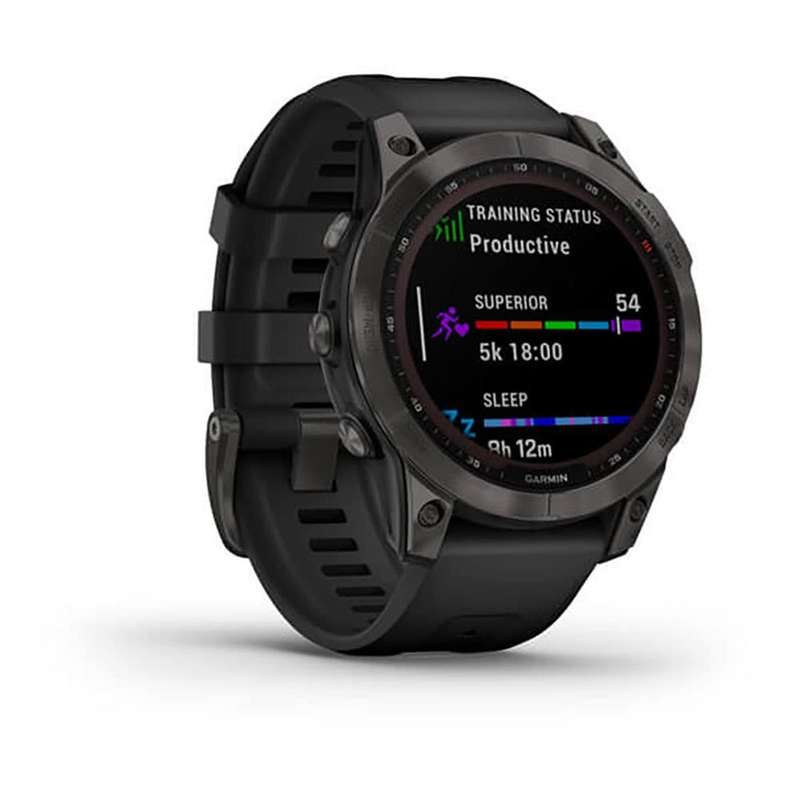 Garmin Fenix 7 (Sapphire Solar Edition) Black (6 Month Warranty)