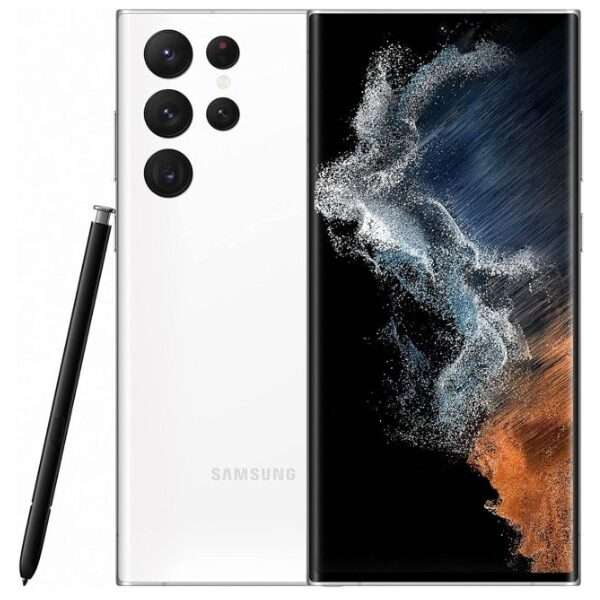 Samsung Galaxy S22 Ultra 256GB Dual Sim Phantom White (6 Month Warranty)