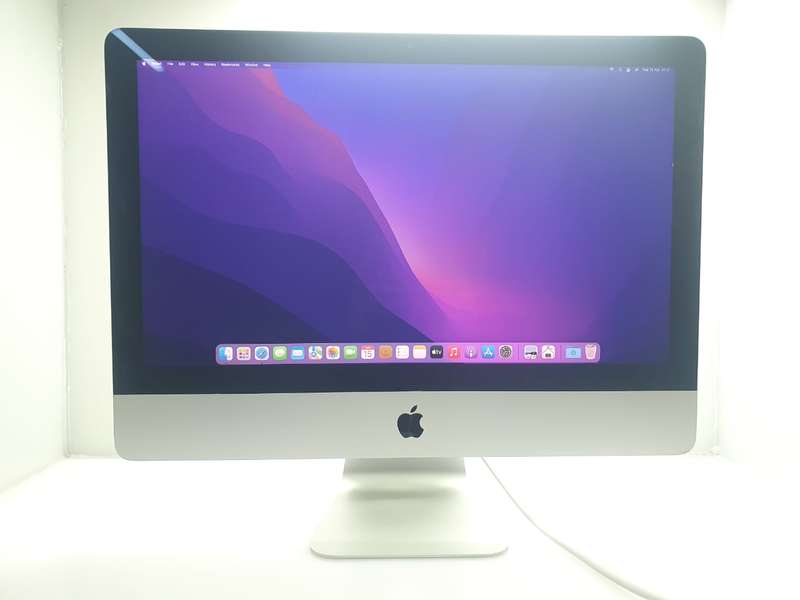 iMac 21.5-Inch "Core i5" 3.1GHz  8GB RAM 512GB SSD ( Retina 4K Late 2015) |LCD Burn| Silver (12 M...