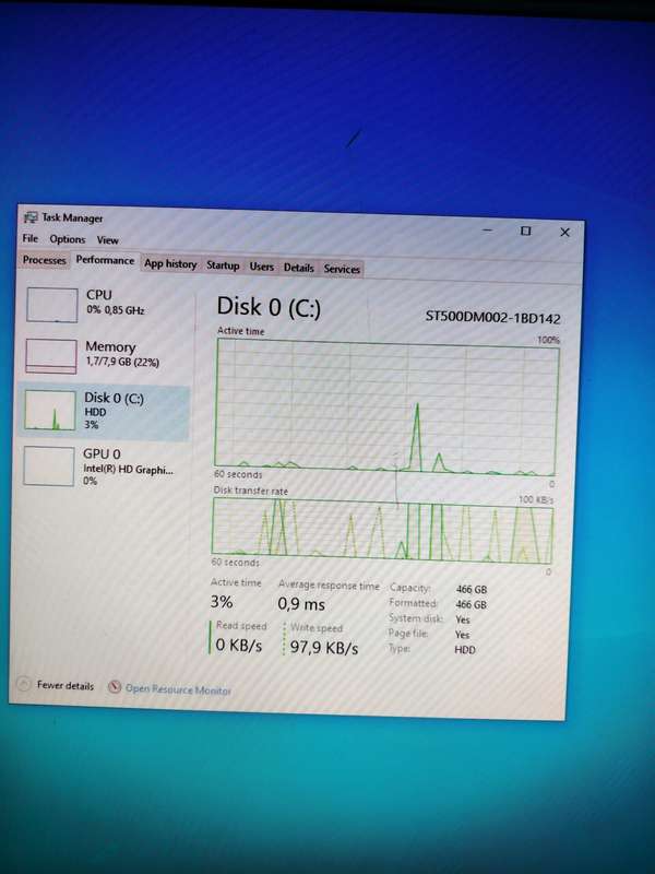HP 280 G1 MT Desktop 512GB Black
