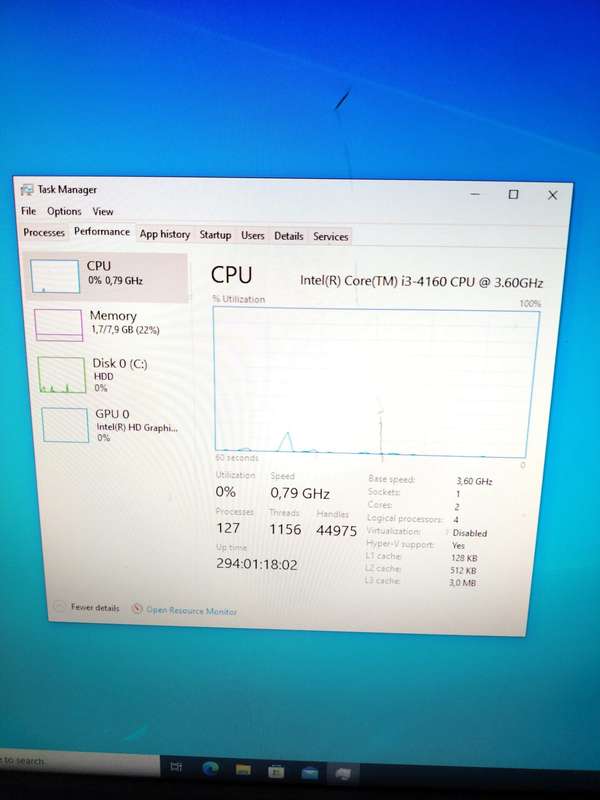 HP 280 G1 MT Desktop 512GB Black