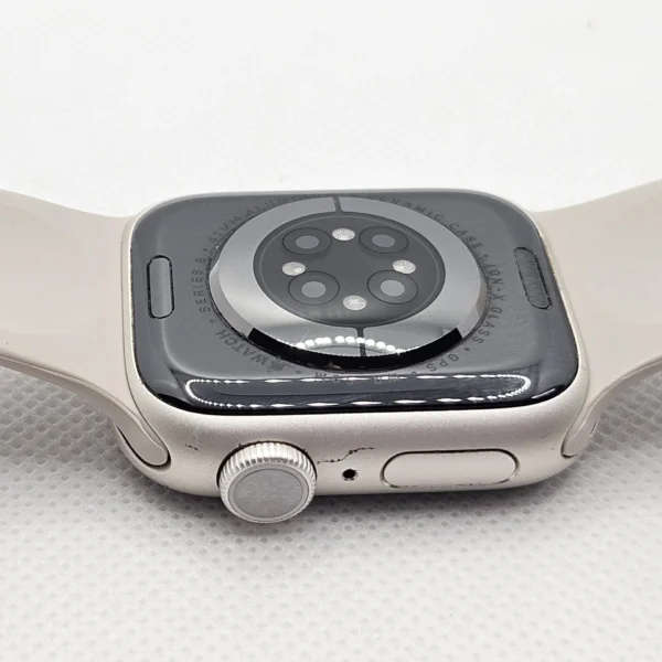 Apple Watch Series 8 41mm GPS Only Silver/Starlight (6 Month Warranty)