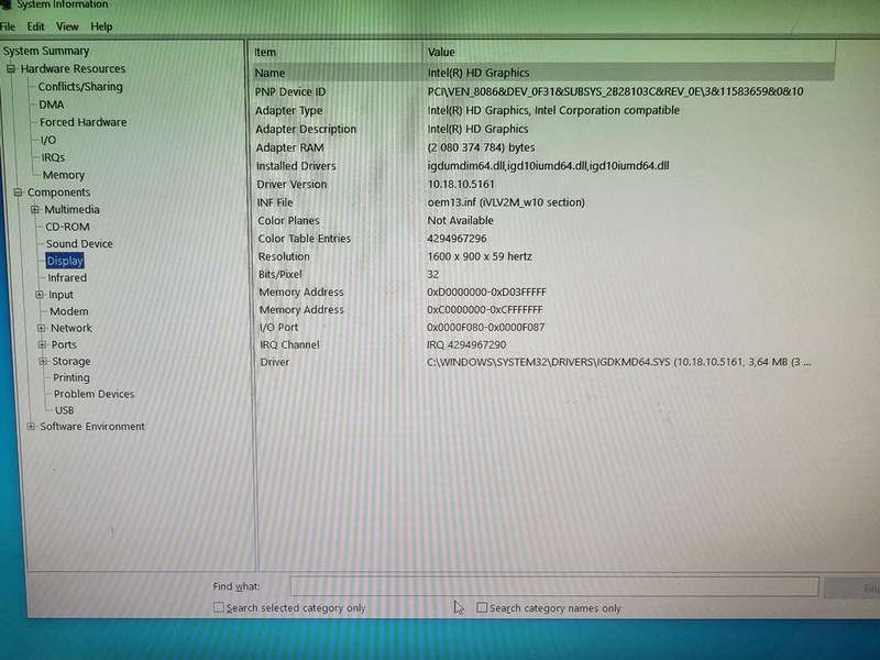 HP 110 Desktop (110-410ni)  8GB DDR3 512GB HDD Black