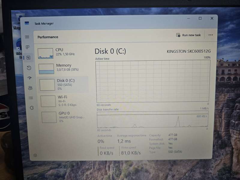 Lenovo IDEAPAD S145-15IGM 8GB DDR4 512GB SSD