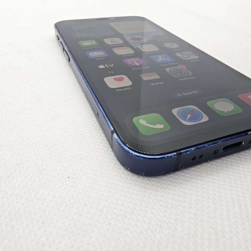 iPhone 12 Mini 256GB Blue Bright Spots ( 6 Month Warranty)