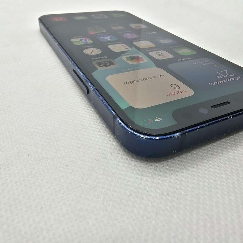 iPhone 12 Mini 256GB Blue Bright Spots ( 6 Month Warranty)