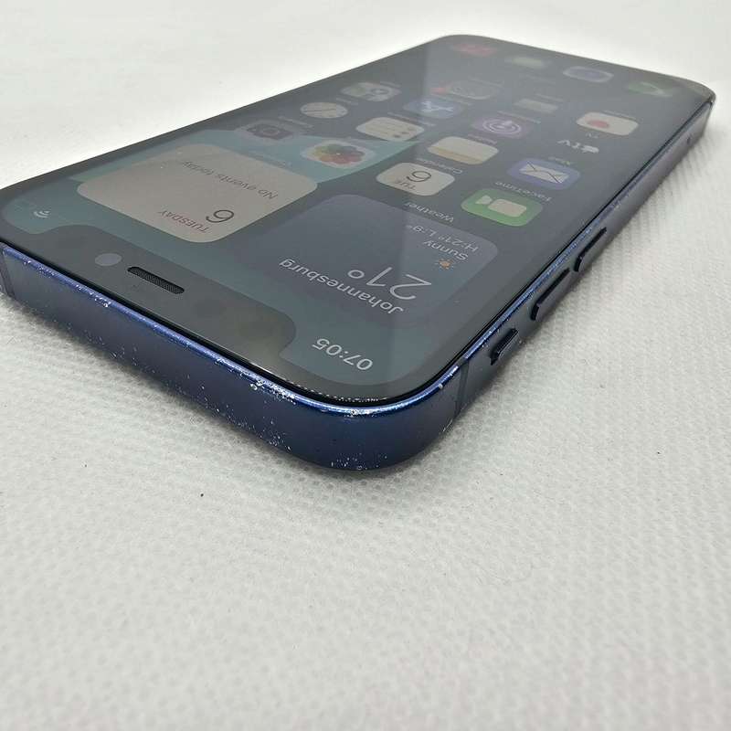 iPhone 12 Mini 256GB Blue Bright Spots ( 6 Month Warranty)