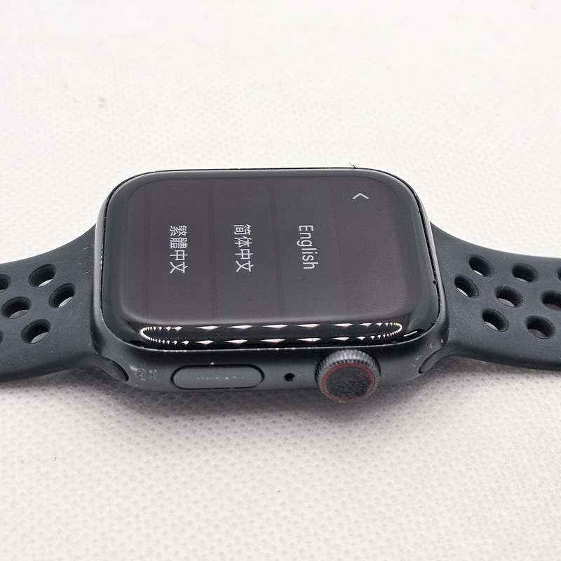 Apple Watch Series 6 44mm LTE Space Gray (3 Month Warranty)  With Black Nike Straps