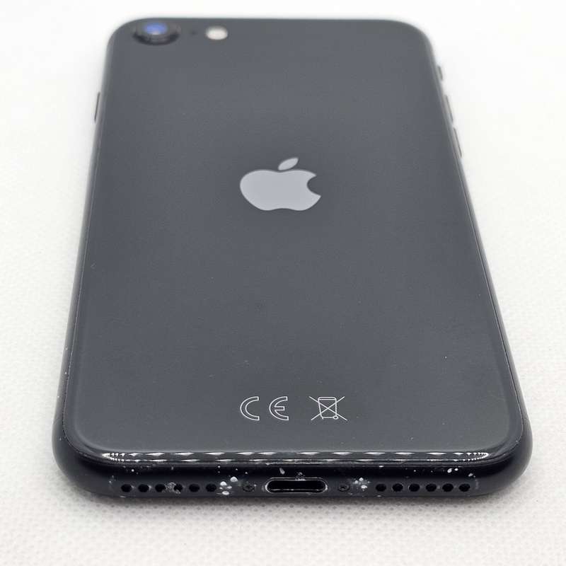 iPhone SE 2020 64GB Cracked Home Button Black (3 Month Warranty)