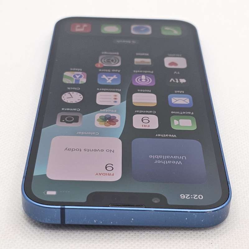 iPhone 13 256GB Blue (6 Month Warranty) + Screen Protector Bundle Value: R200