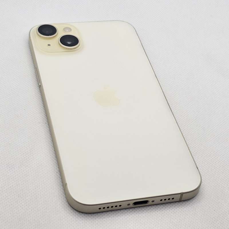 iPhone 15 Plus 256GB Yellow (12 Month Warranty) + Screen Protector Bundle Value: R200