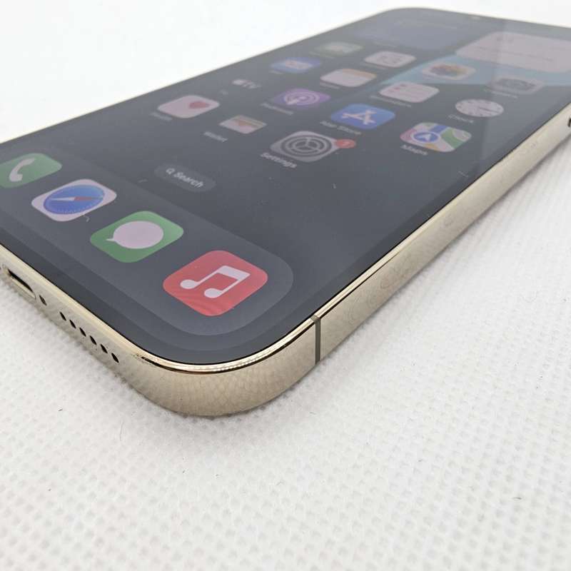 iPhone 13 Pro Max 128GB Cracked Camera Gold (6 Month Warranty)