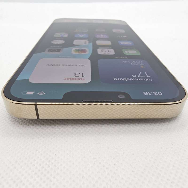 iPhone 13 Pro Max 128GB Cracked Camera Gold (6 Month Warranty)