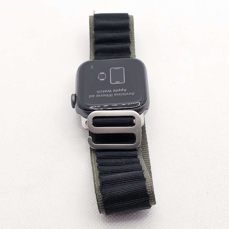 Apple Watch Series 4 44mm GPS Only Space Gray (3 Month Warranty) - With Green Straps