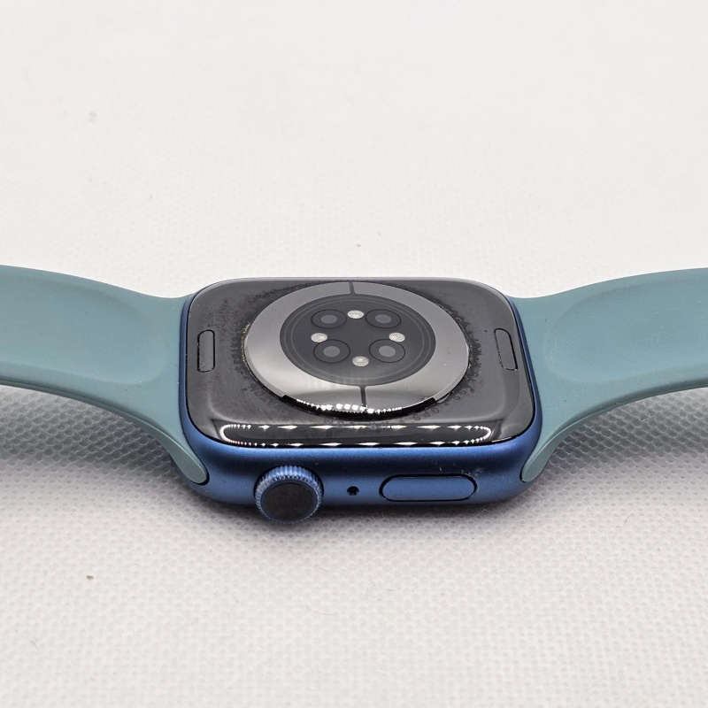Apple Watch Series 7 45mm GPS Only Blue (6 Month Warranty) - With Turquoise Straps