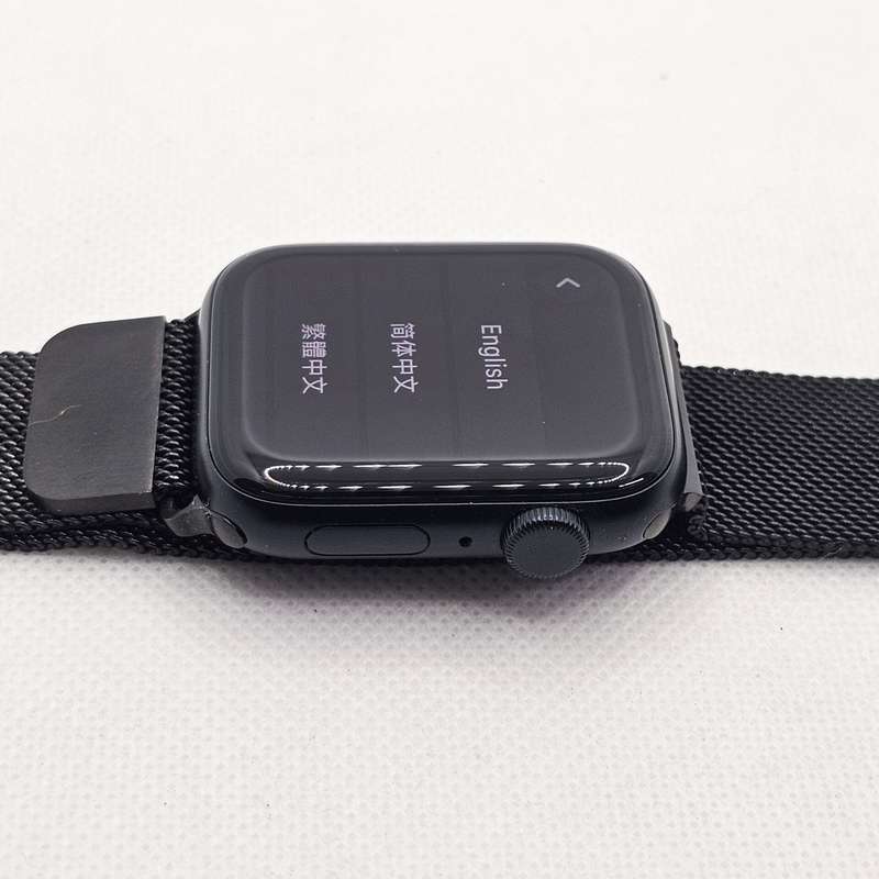 Apple Watch SE 2 44mm GPS Only Midnight (3 Month Warranty)  With Stainless Steel Straps