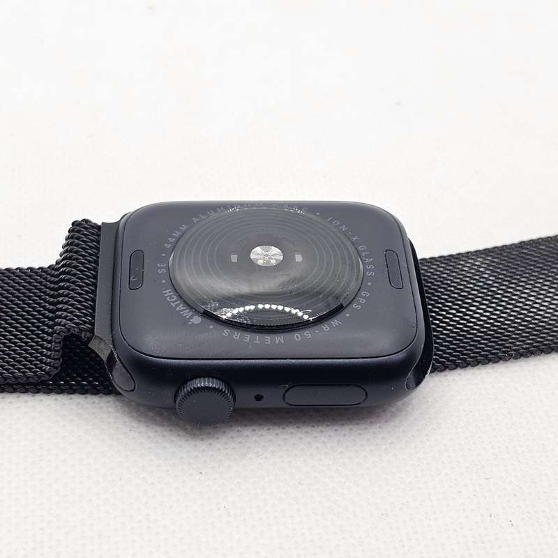 Apple Watch SE 2 44mm GPS Only Midnight (3 Month Warranty)  With Stainless Steel Straps