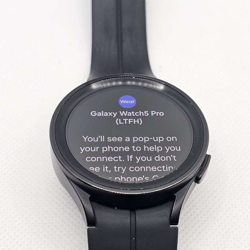 Samsung Galaxy Watch 5 Pro 45mm GPS Only Black Titanium (6 Month Warranty)