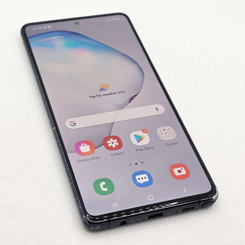 Samsung Galaxy Note 10 Lite 128GB Dual Sim LCD Burn Aura Black (3 Month Warranty)