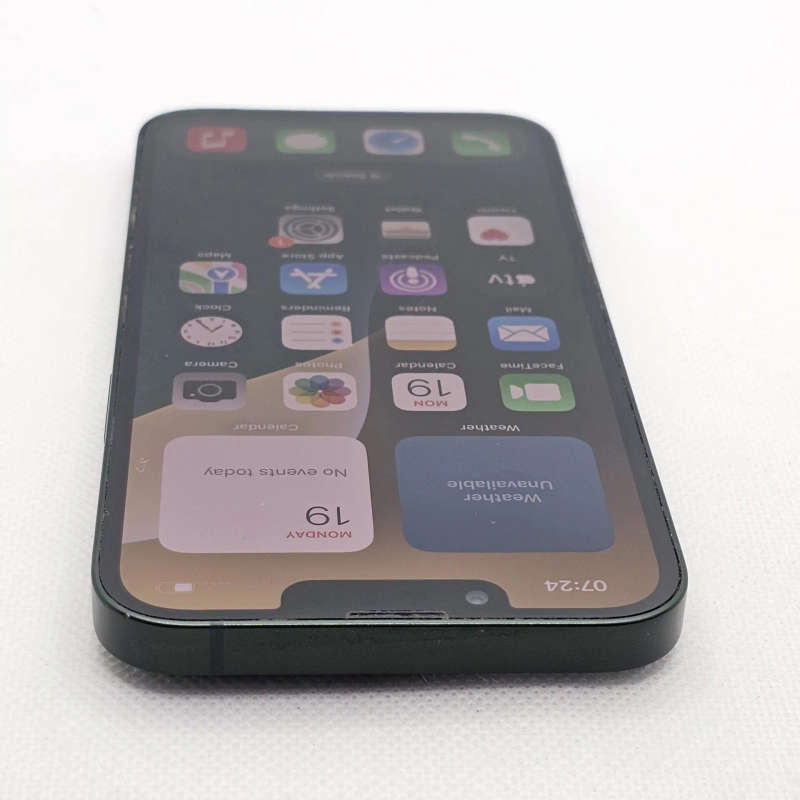 iPhone 13 128GB Green (6 Month Warranty) + Screen Protector Bundle Value: R200