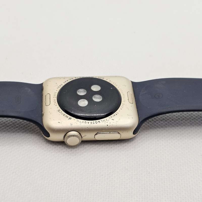 Apple Watch Series 3 42mm GPS Only Cracked Screen Gold
