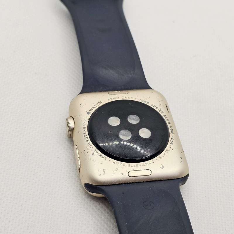 Apple Watch Series 3 42mm GPS Only Cracked Screen Gold