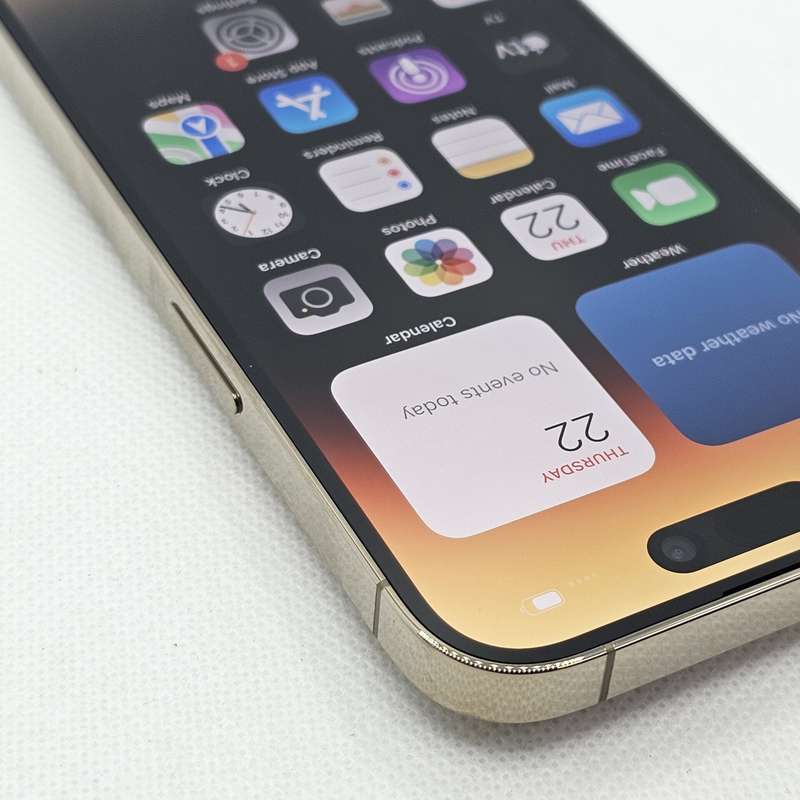 iPhone 14 Pro 128GB Gold (12 Month Warranty) + Screen Protector Bundle Value: R200
