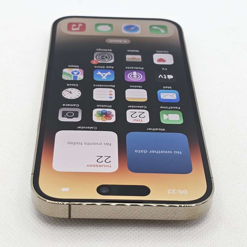 iPhone 14 Pro 128GB Gold (12 Month Warranty) + Screen Protector Bundle Value: R200