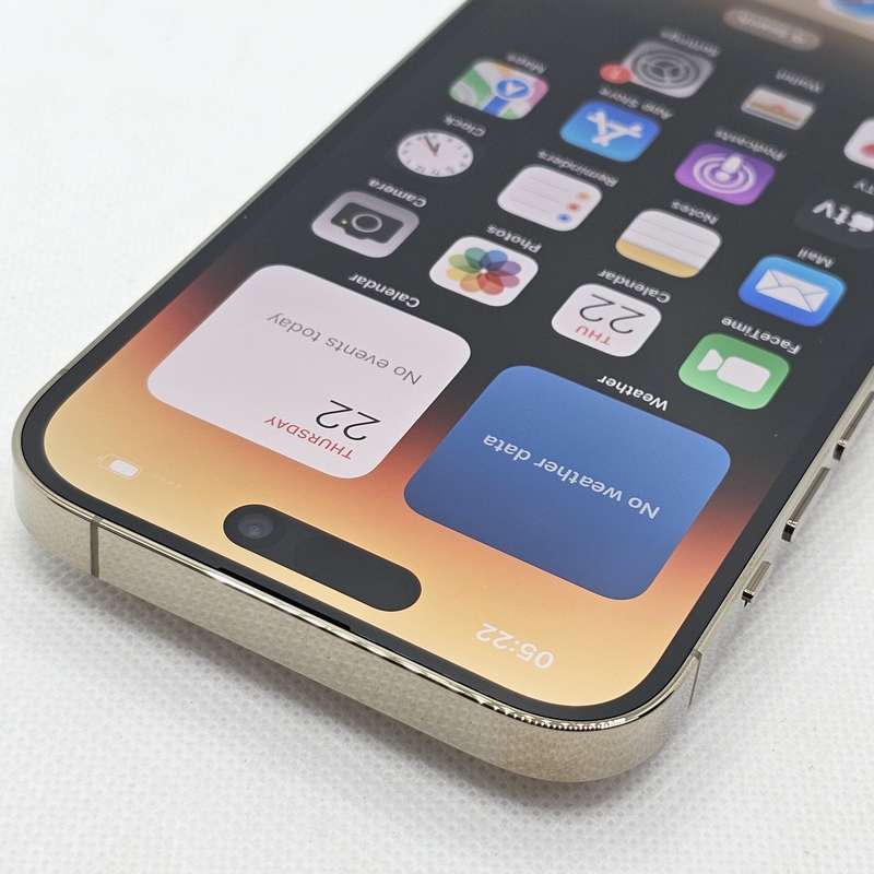 iPhone 14 Pro 128GB Gold (12 Month Warranty) + Screen Protector Bundle Value: R200