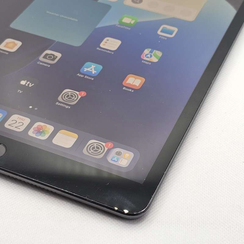 iPad 10.2 7th Gen (Wifi Only) No Touch ID And Bent Casing Space Grey (3 Month Warranty)