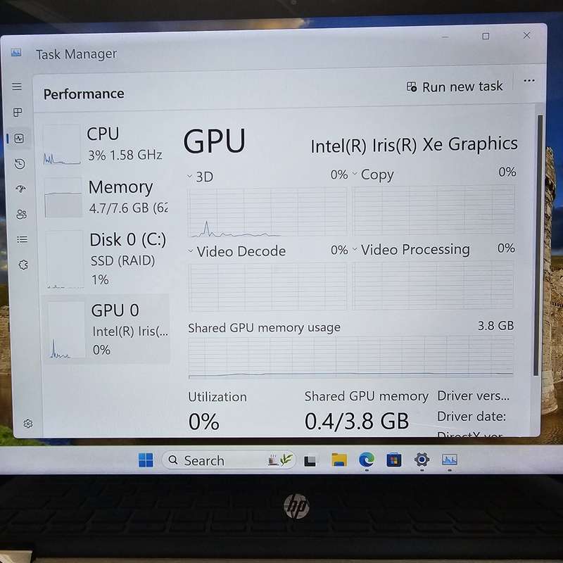 HP Pavilion 14-dw1001ni 11th Gen "Core i5" 2.40 GHz 8GB RAM 512GB SSD Silver