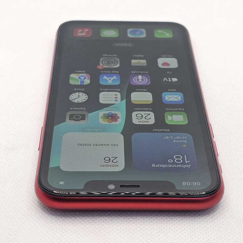 iPhone 11 128GB Dim Backlight And No Face ID Red (6 Month Warranty)